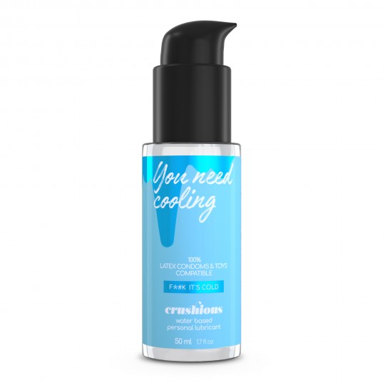 LUBRIFICANTE CON EFFETTO FREDDO 50 ML CRUSHIOUS