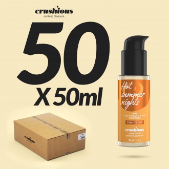 CONFEZIONE DA 50 LUBRIFICANTI CON EFFETTO CALOE 50 ML CRUSHIOUS