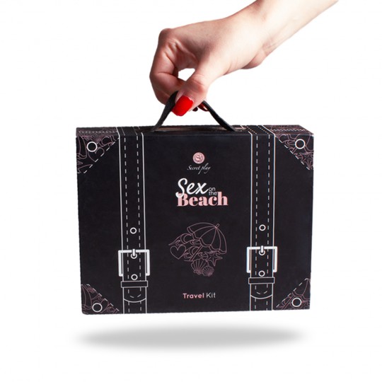 GIOCO SESSO SULLA SPIAGGIA KIT DA VIAGGIO ES-EN-DE-FR-NL-EN GIOCO SEGRETO