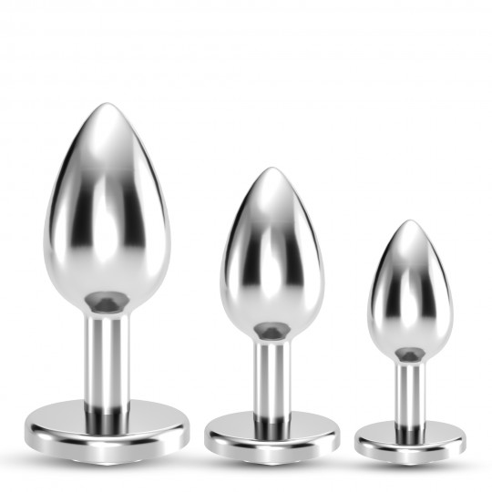 CRUSHIOUS BIJOU ANAL TRAIN TRIO CLEAR С БЕСПЛАТНЫМИ ИНДИВИДУАЛЬНЫМИ ПАКЕТИКАМИ