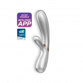 DILDO CALDO AMANTE SATISFYER GRIGIO