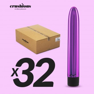 PACK OF XX CRUSHIOUS CLASSIC VIBE VIBRATOR PURPLE