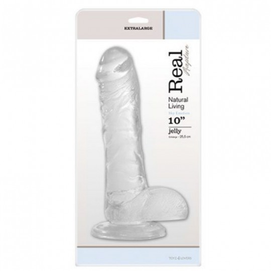 REAL RAPTURE SKY EMOTION DILDO 10&#039;&#039; CLEAR