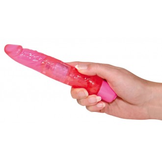 JELLY ANAL VIBRATOR PINK