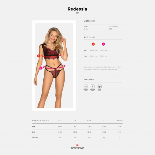 CONJUNTO REDESSIA OBSESSIVE