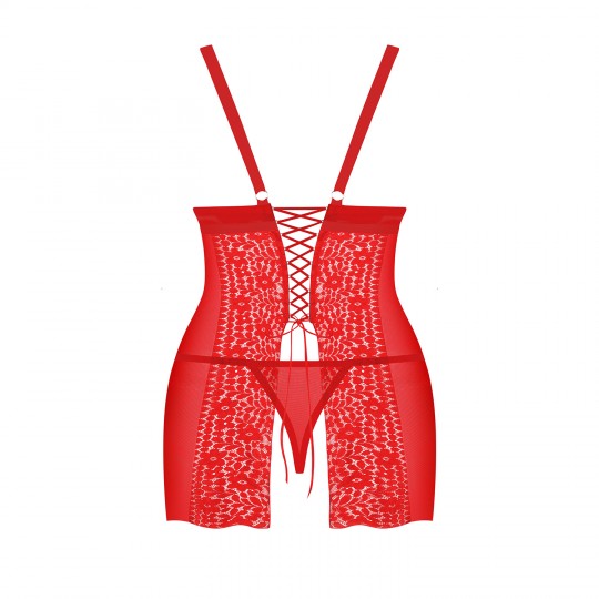 PICARDIA Y TANGA BLOSSMINA TALLA QUEEN OBSESSIVE