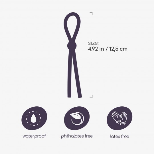 СИЛИКОНОВОЕ РЕГУЛИРУЕМОЕ КОЛЬЦО ДЛЯ ПЕНИСА CRUSHIOUS BILLY THE RING