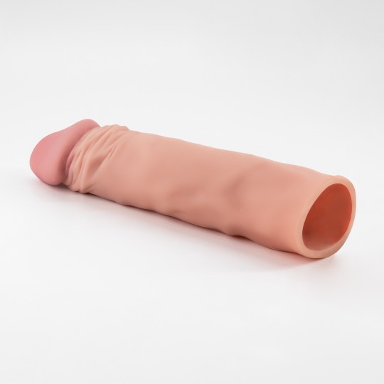 MANICOTTO DEL PENE REALISTICO CON ESTENSIONE 2 " IL MASCHIO CRUSHIOUS