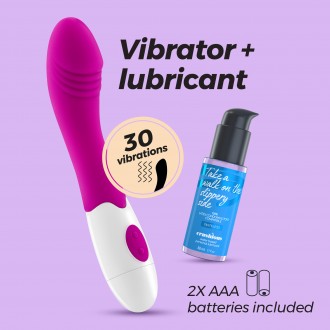 VIBRADOR GROWLIE COM LUBRICANTE DE BASE AGUA INCLUIDO CRUSHIOUS