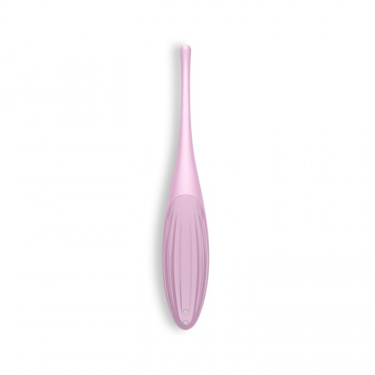 VIBRADOR TWIRLING JOY COM APP SATISFYER ROSA