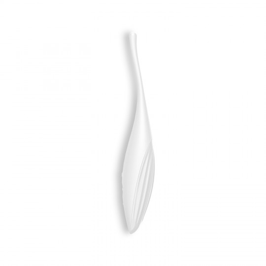 VIBRADOR TWIRLING JOY COM APP SATISFYER BRANCO