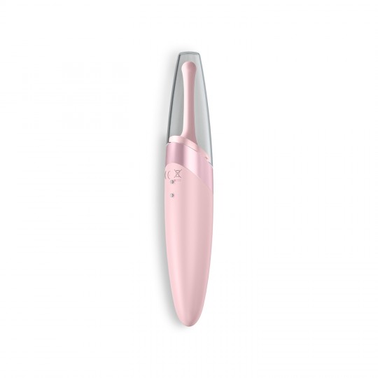 SATISFYER TWIRLING DELIGHT VIBRATOR PINK