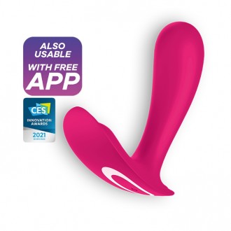 TOP SECRET G-SPOT STIMOLATORE CON APP SATISFYER ROSA