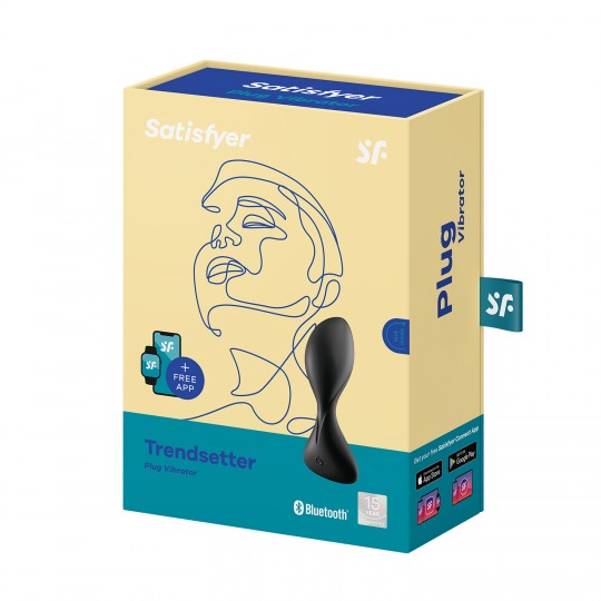 SATISFYER TRENDSETTER ANAL VIBRATOR WITH APP