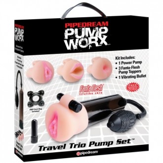 KIT DA VIAGGIO TRIO POMPA SET POMPA WORX