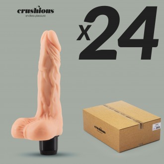 PACK DE 24 VIBRADOR REALISTA TORMENTOR CRUSHIOUS