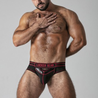 LOCKER GEAR WATCH IT HARD BRIEF RED