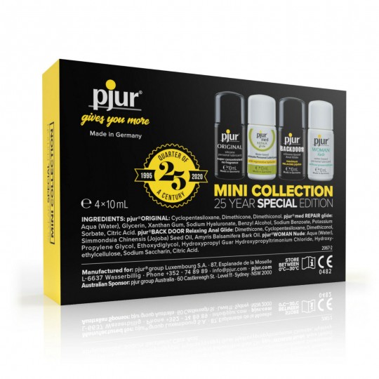 PACK DE LUBRIFICANTES PJUR MINI COLLECTION