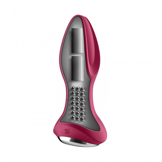 SATISFYER ROTATOR PLUG 2+ VIBRATING PLUG WITH APP FUCHSIA