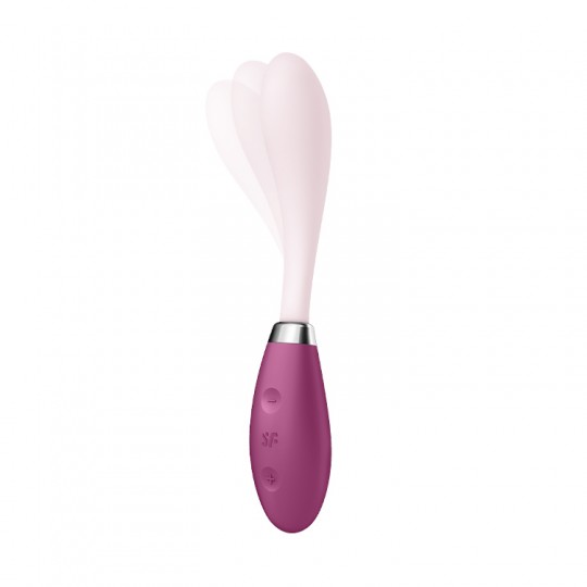 VIBRADOR G-SPOT FLEX 3 SATISFYER BORDÔ