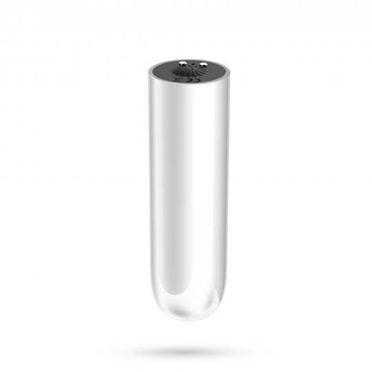 ВИБРОПУЛЯ QUACKERS USB RECHARGEABLE VIBRATING BULLET WHITE CRUSHIOUS