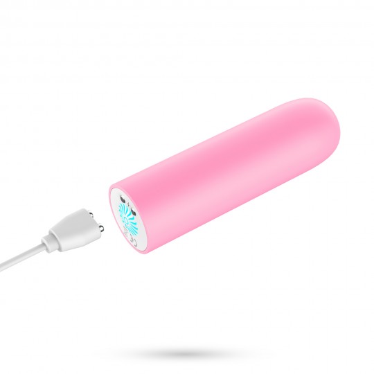 ВИБРОПУЛЯ QUACKERS USB RECHARGEABLE VIBRATING BULLET PINK CRUSHIOUS