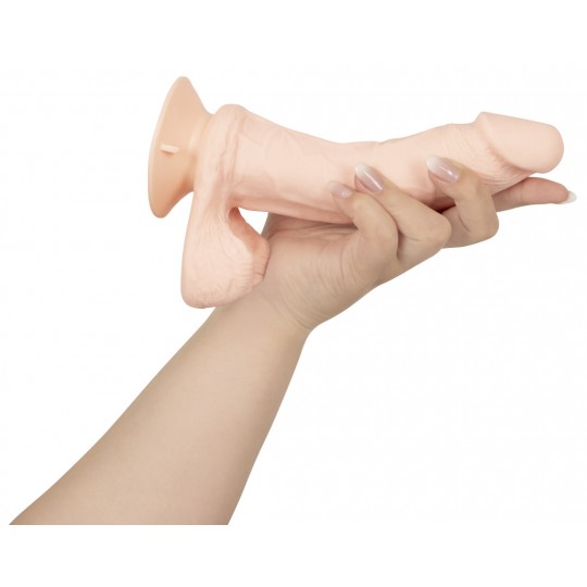 NATURE SKIN BENDABLE RC REALISTIC VIBRATOR WITH WIRELESS REMOTE CONTROL