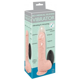 YOU2TOYS MEDICAL SILICONE RC VIBRATOR WITH THRUSTING