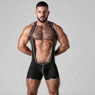 ОДЕЖДА ДЛЯ РАЗДЕВАЛОК LOOK AT IT SINGLET БЕЛЫЙ