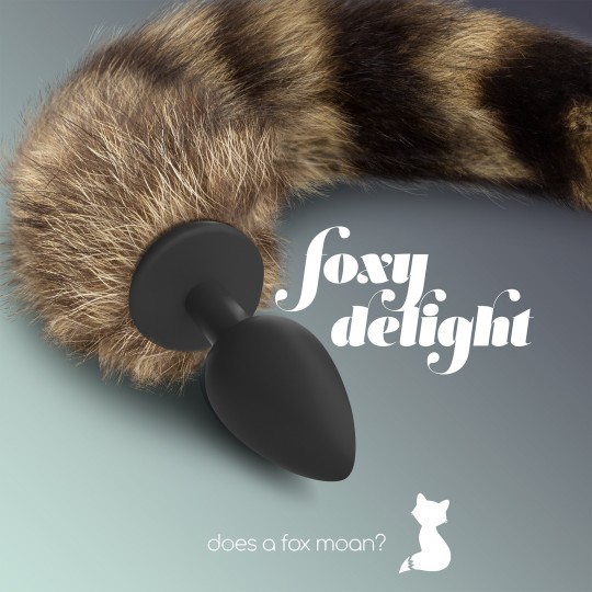 PACK DE 24 PLUG ANAL AVEC QUEUE FOXY DELIGHT SILICONE CRUSHIOUS