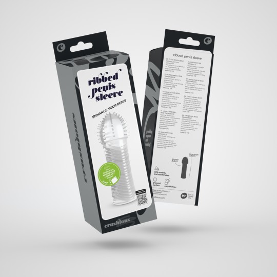 FUNDA PARA EL PENE RIBBED CRUSHIOUS
