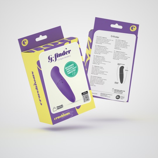 CRUSHIOUS G-FINDER MINI MASSAGER PURPLE