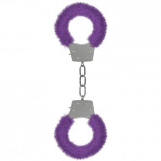 PLEASURE FURRY HANDCUFFS PURPLE