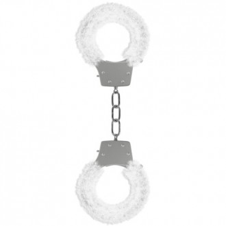 ESPOSAS CON PELUCHE PLEASURE FURRY HANDCUFFS BLANCAS