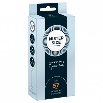 CONDONES MISTER SIZE 57 MM