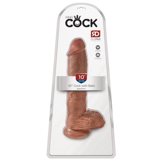 10" COCK WITH BALLS