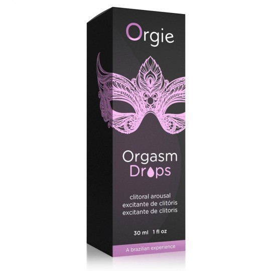 КАПЛИ ORGASM DROPS 30ML ORGIE