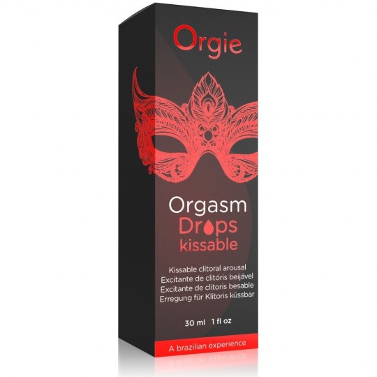 KÜSSBARE TROPFEN ORGASM DROPS KISSABLE 30ML ORGIE