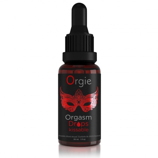ПОЦЕЛУИ ORGASM DROPS KISSABLE 30ML ORGIE