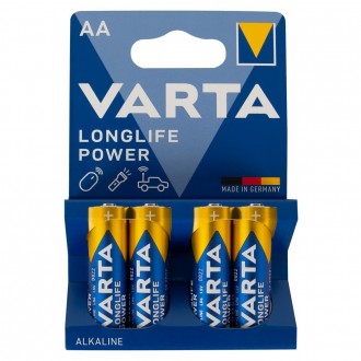 4 VARTA AA BATTERIES