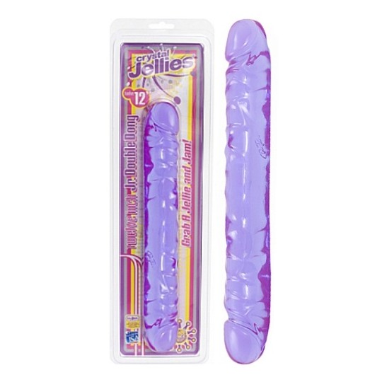 DOPPIO DILDO JR. DOPPIO DONG 12 &quot; VIOLA