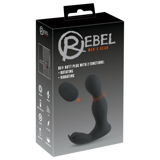 RC BUTT PLUG WITH 2 FUNCTIONS