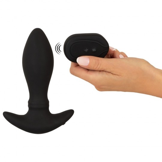 RC MOVING RINGS BUTT PLUG