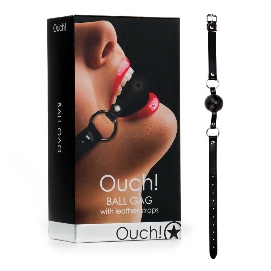 OUCH! BALL GAG BLACK