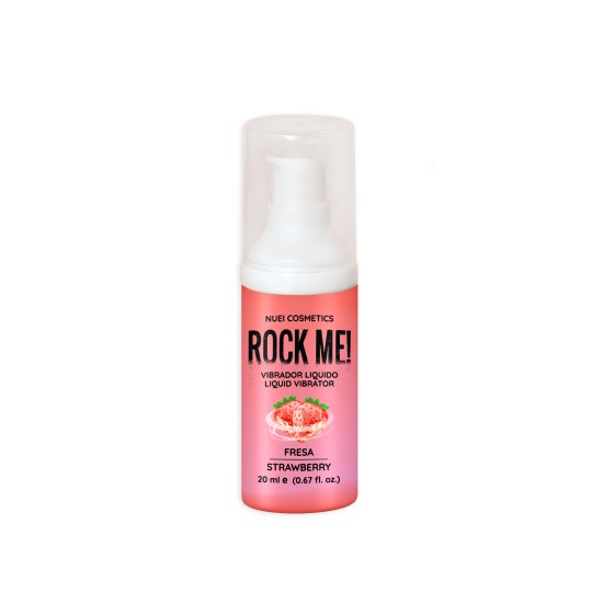 NUEI ROCK ME! ЖИДКИЙ ВИБРАТОР КЛУБНИКА 20 МЛ
