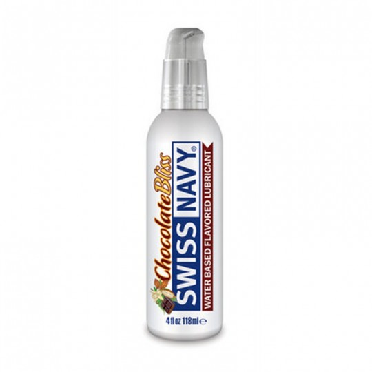 LUBRICANT WITH CHOCOLATE BLISS FLAVOR - 4 FL OZ / 118 ML