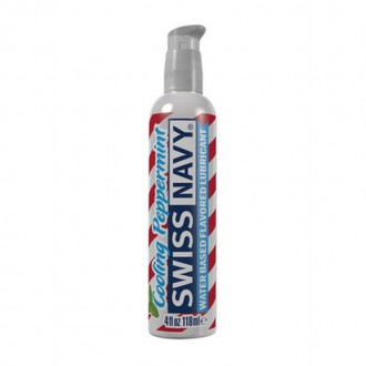 LUBRICANT WITH COOLING PEPPERMINT FLAVOR - 4 FL OZ / 118 ML