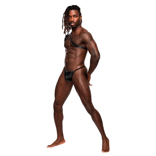 ЗОДИАК - ПЛЕЧЕВОЙ РЕМЕНЬ ИЗ ИСКУССТВЕННОЙ КОЖИ ЧЕРНЫЙ