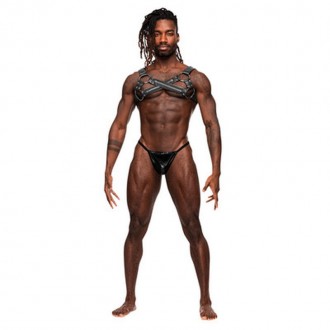 VIRGO - РЕМНИ ИЗ ИСКУССТВЕННОЙ КОЖИ ЧЕРНОГО ЦВЕТА