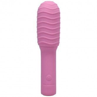 ELITE - MINI VIBRATOR WITH INTERCHANGEABLE ATTACHMENT - 4 / 10 CM